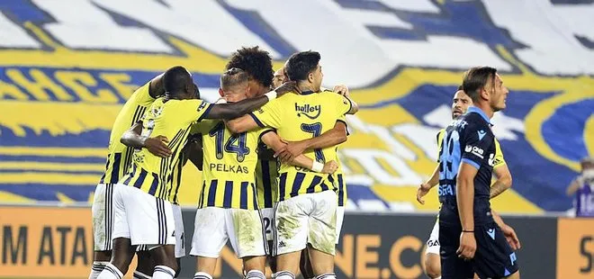 Fenerbahçe Trabzonspor’u 3-1 yendi