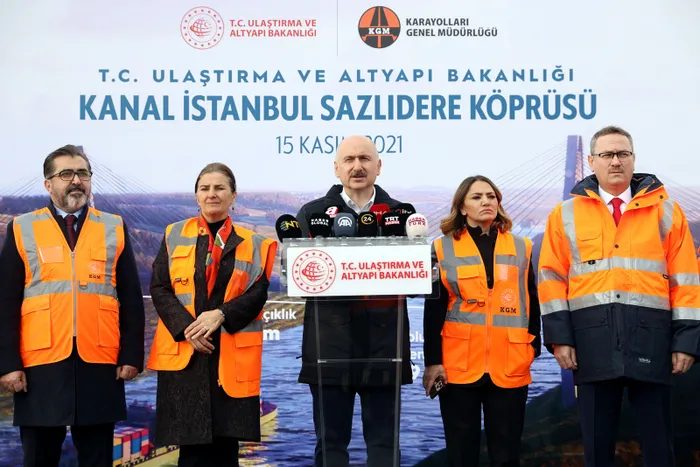 Ulaştırma ve Altyapı Bakanı Adil Karaismailoğlu’ndan Kanal İstanbul açıklaması: Dünyayı Türkiye’ye bağlayacak