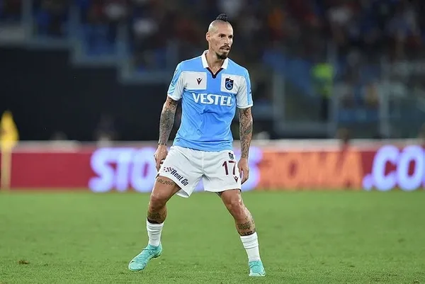 Trabzonspor’dan Hamsik açıklaması! Fenerbahçe maçında olacak mı?