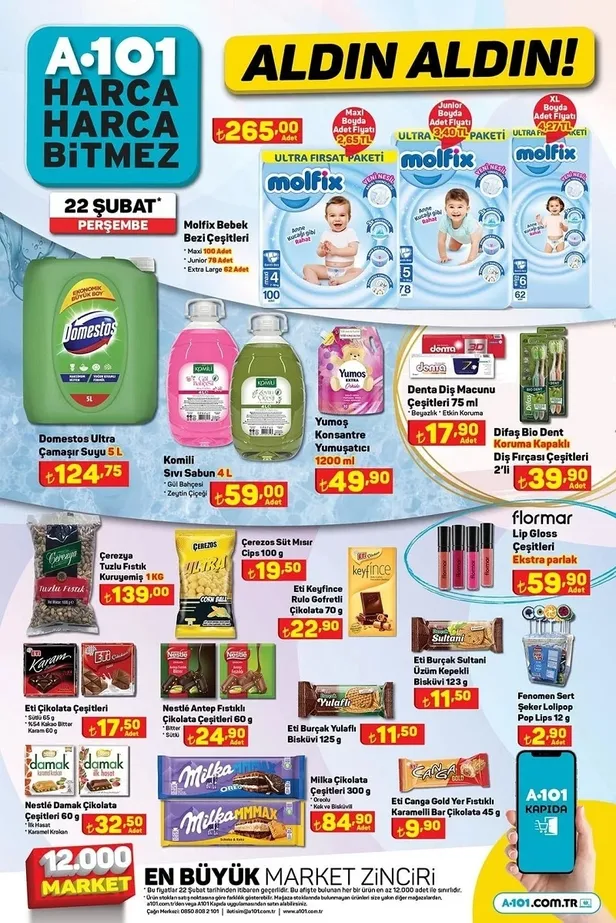 23 Şubat A101 aktüel ürünler kataloğu yayında! A101’e yarın Toshıba smart TV, SEG ankastre set, Kiwi koltuk ve halı yıkama makinesi…