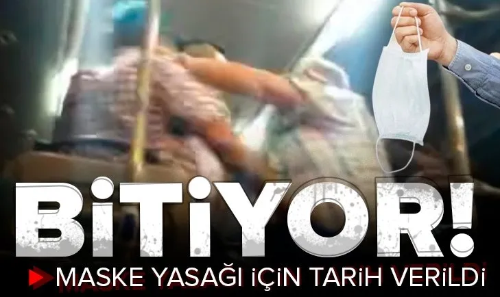 Türkiye’nin merakla beklediği güzel haber! Maske yasağı ne zaman kalkacak? Tarih verildi