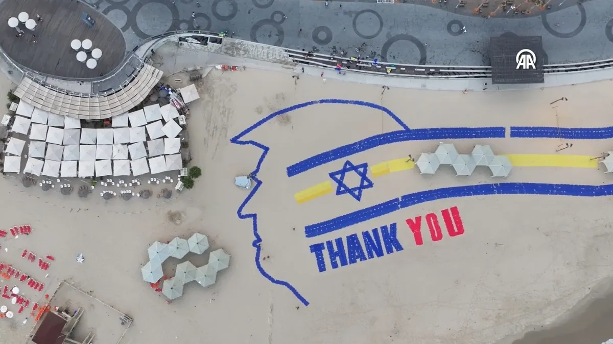 Katil İsrail'de ABD Başkanı Trump'a şov: Evinize hoş geldiniz