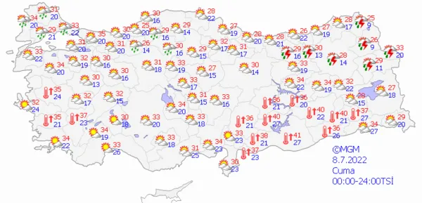 1657032541342.png Kurban Bayramı sağanak yağışla geçecek! Meteoroloji'den son dakika uyarısı: Kuvvetli sağanak yağış geliyor! İstanbul Ankara İzmir güncel hava durumu... - 8
