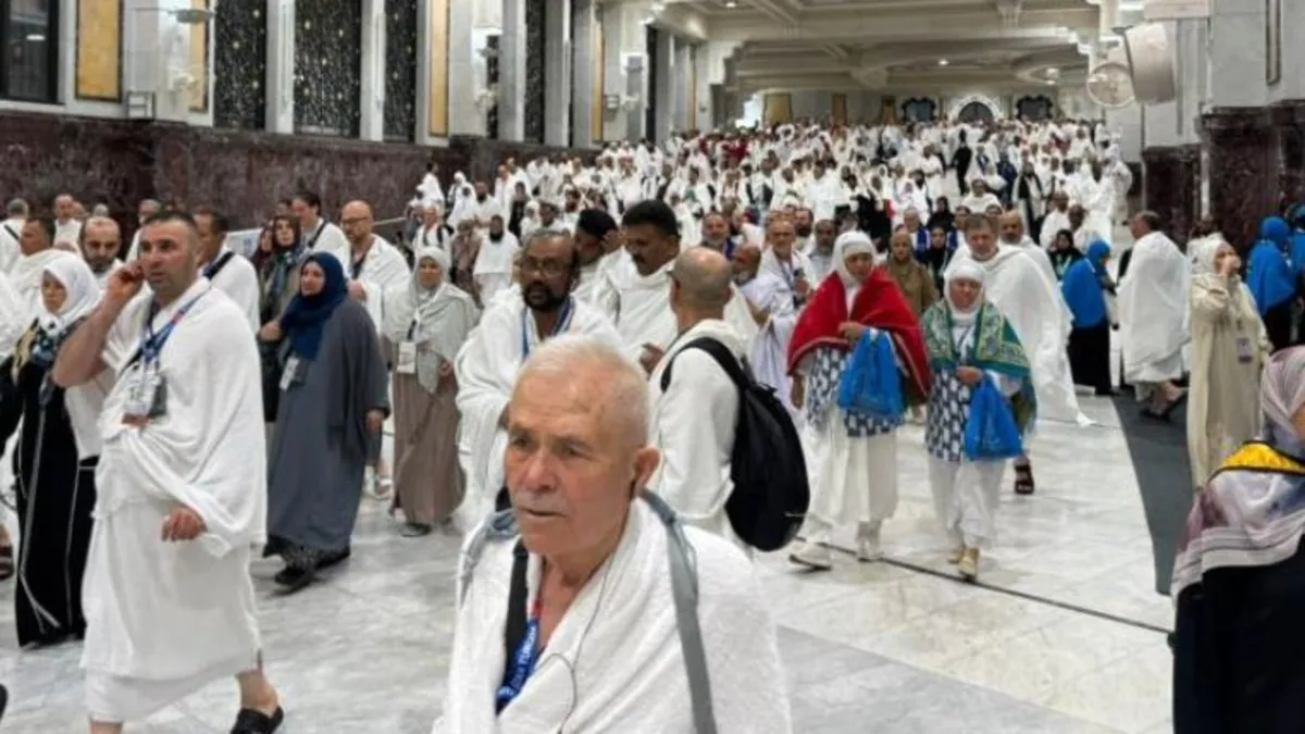 Mekke'de Hacı adaylarının hepsi mübarek topraklara geldi