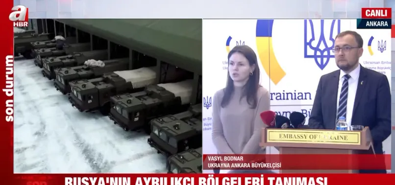 Son dakika: Ukrayna Ankara Büyükelçisi Vasyl Bodnar'dan flaş açıklama