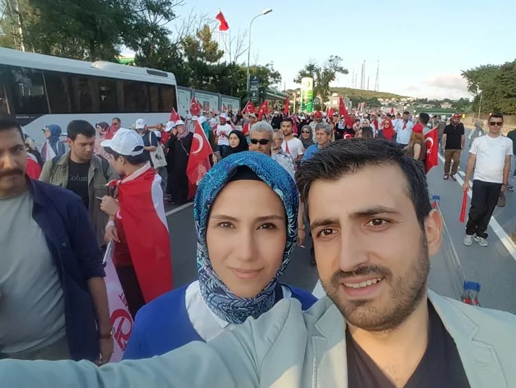 Selçuk ve Sümeyye Bayraktar'dan 15 Temmuz fotoğrafı - 1