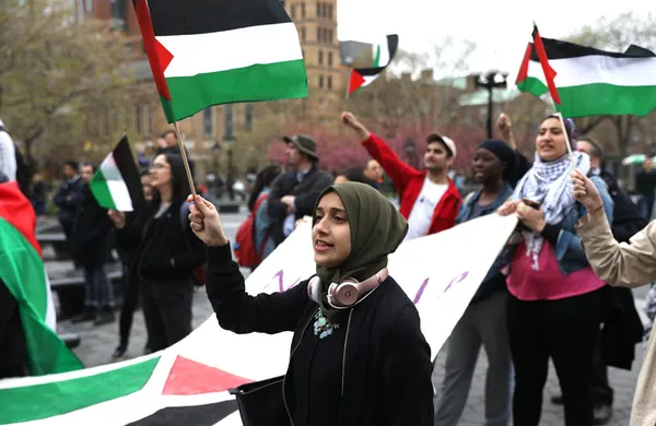ABD sokaklarında Gazze protestosu - 1