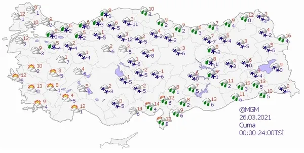 Türkiye'ye Sibirya soğukları ve kar geliyor! Hangi illere kar yağacak? Meteoroloji'den kar ve sel uyarısı - 8