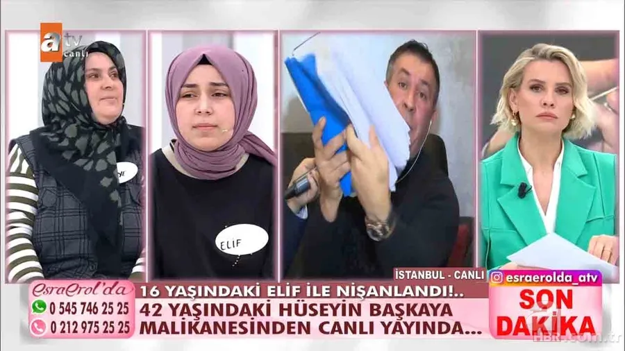 Tehdit şantaj taciz! Türkiye Esra Erol’daki bu olayı konuşuyor! 42 yaşındaki Hüseyin Başkaya Elif'i 16 yaşındayken kandırdı mı? Esra Erol ekibi o malikanede... 21