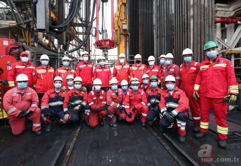 O müjde bu gemiden geldi! A Haber Fatih Sondaj Gemisi’nde 18
