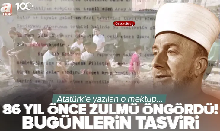 İsrail zulmünü 86 yıl öncesinden tahmin etti!