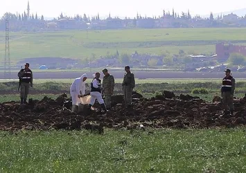 Yayladağı sınırına top mermisi atıldı