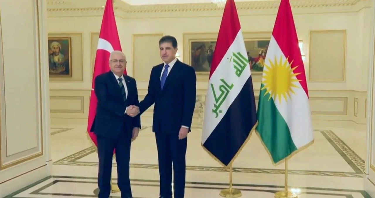 Bakan Yaşar Güler'den Irak'ta kritik temas! Neçirvan Barzani ve Mesrur Barzani ile görüştü