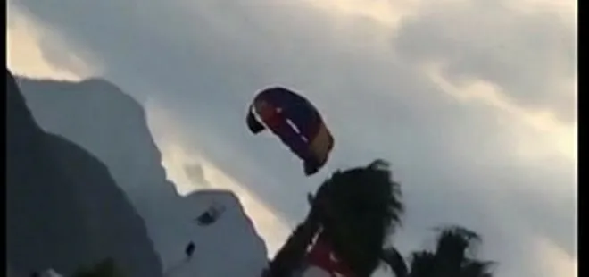 Antalya’da turistler dehşeti yaşadı! 2 kişi 20 metre yükseklikten düştü