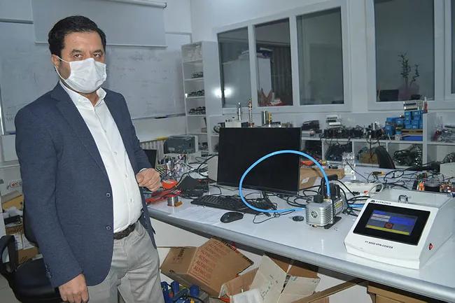 Elazığ'da yerli ve milli 'spin kaplama cihazı' üretildi - 1