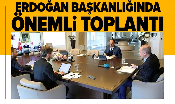 Son dakika: Cumhurbaşkanlığı Kabinesi, Başkan Erdoğan başkanlığında toplandı