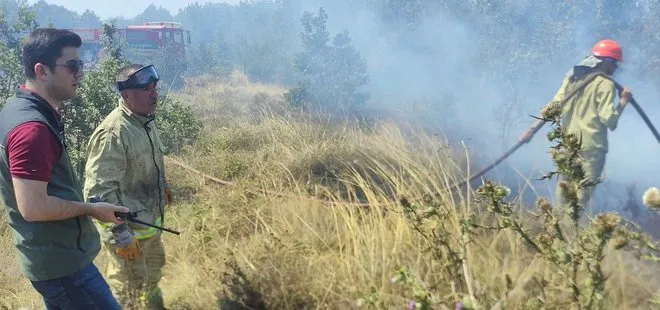 Çanakkale’de bir yangın daha! Çok sayıda ekip sevk edildi