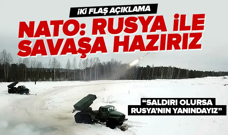 NATO: Rusya ile savaşa hazırız