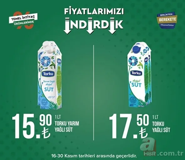 AYÇİÇEK YAĞI 35 TL'den...Tarım Kredi Kooperatif Market'te BÜYÜK KAMPANYA! İşte, yeni indirimli ürünler listesi... 15
