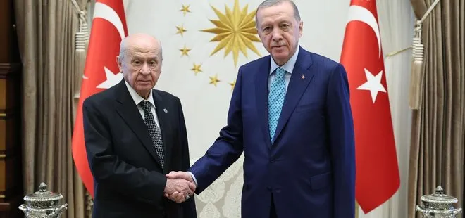 SON DAKİKA! Başkan Recep Tayyip Erdoğan MHP Lideri Devlet Bahçeli’yi kabul etti!