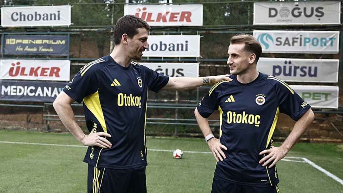 Fenerbahçe Trabzonspor maçına hazırlanıyor! Kerem Aktürkoğlu arkadaşlarıyla tanıştı