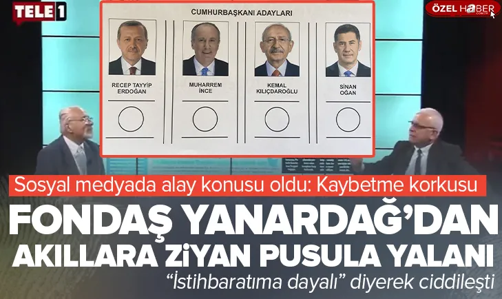 Fondaş Yanardağ’dan akıllara ziyan iddia