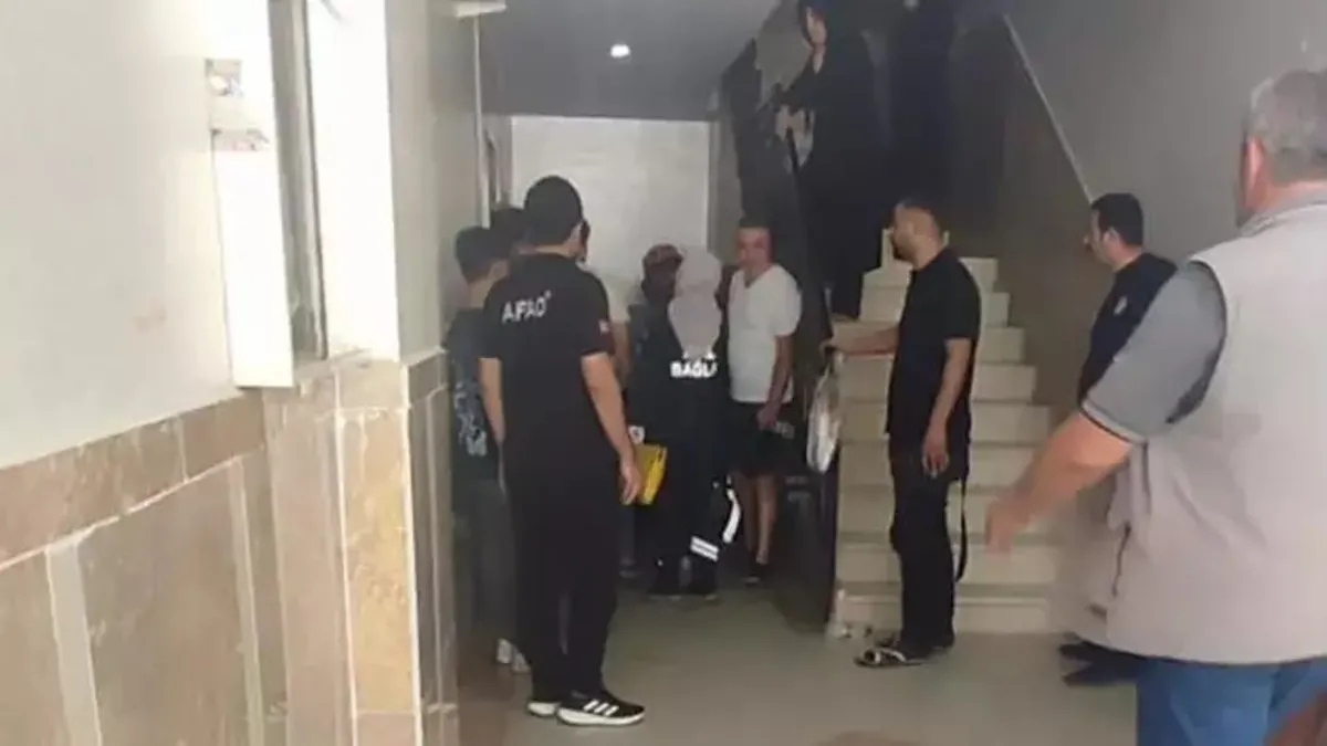 Mardin'de asansör düştü! 3 kişi yaralandı