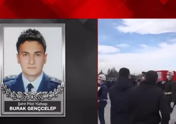 Son dakika: Pilot Yüzbaşı Burak Gençcelep şehit oldu! Şehit pilota veda