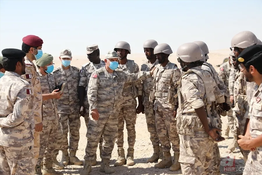 MSB'den Katar Özel Kuvvetler Komutanlığı'nda görevli komandolara eğitim 6