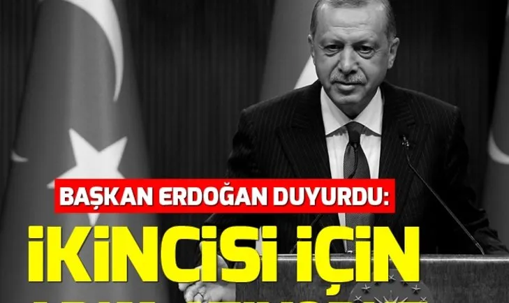 Başkan Recep Tayyip Erdoğan: İkinci sınır kapısı hem Irak'ın hem ülkemizin faydasına olacak