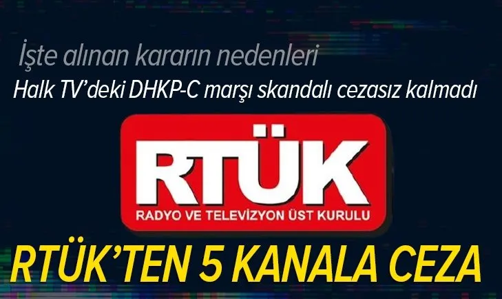 RTÜK’ten FOX TV ve Halk TV’nin de aralarında bulunduğu 5 kanala ceza: Kanallara neden ceza verildi?