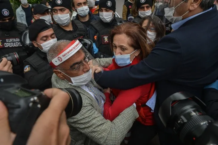 DİSK üyelerinden skandal hareket! Herkesin hayatını tehlikeye attılar