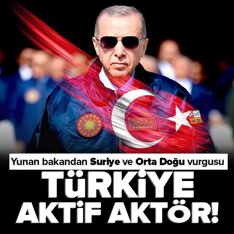 Türkiye Suriye ve Orta Doğu’da aktif bir rol