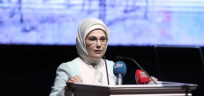 Emine Erdoğan: Suriye’de tarih yok ediliyor
