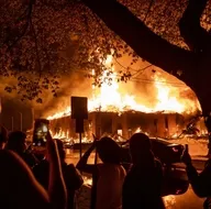 Floydun ölümü sonrası ABD yangın yeri!