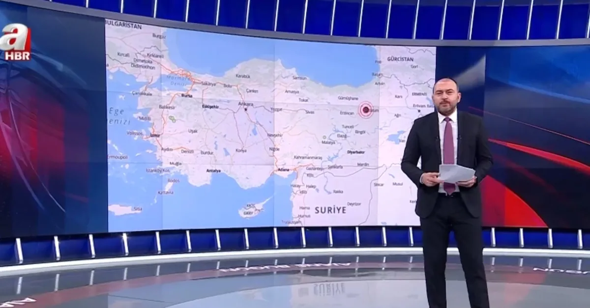 Erzurum'da 4,4 büyüklüğünde deprem