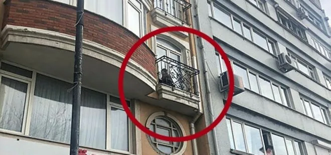 İstanbul Şişli’de mucize kurtuluş! 8 yaşındaki çocuk 4’üncü kattan düştü... VİDEO