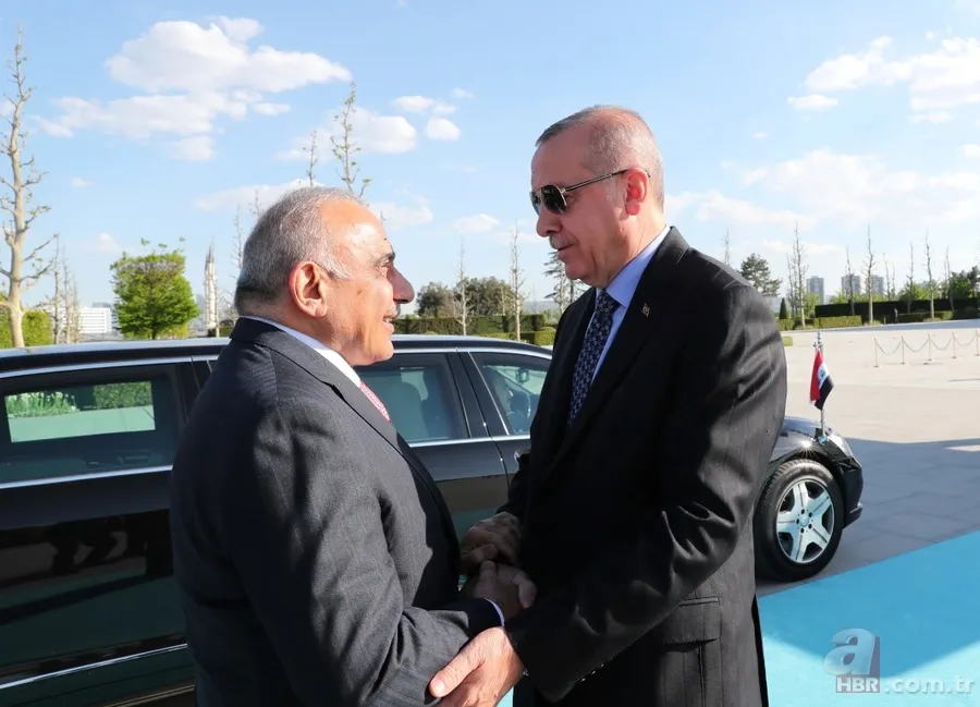 Başkan Erdoğan, Irak Başbakanı Abdulmehdi'yi resmi törenle karşıladı 2