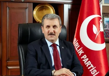 BBP Genel Başkanı Destici, Erdoğan'ı tebrik etti
