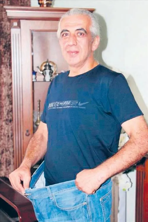 Ameliyatsız 60 kilo verdi - 1