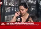 Son dakika: İzmirde yaşanan son depreme derste yakalandılar! O anları A Haber canlı yayınında anlattılar