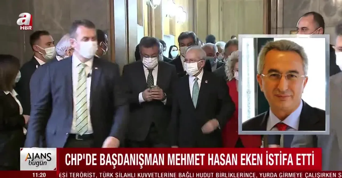 CHP'de kritik istifa! Başdanışman Mehmet Hasan Eken istifa etti