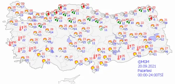 1631896321977.png Meteoroloji'den başta İstanbul olmak üzere çok sayıda ile son dakika sağanak yağış uyarısı! İstanbul Ankara İzmir'de bu hafta hava durumu nasıl olacak? - 8