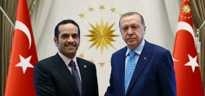 Son dakika | Başkan Erdoğan Katar Dışişleri Bakanı Al Sani’yi kabul etti