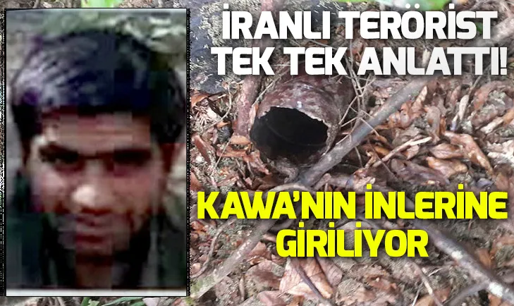 Kawa kod adlı terörist her şeyi bir bir anlatıyor