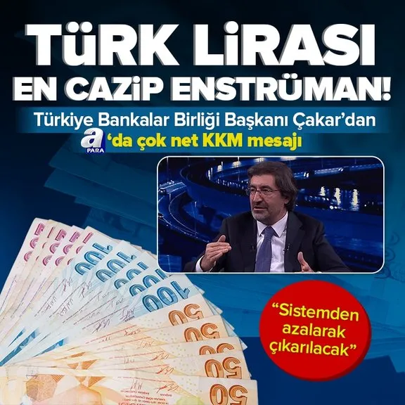 Türkiye Bankalar Birliği Başkanı Alpaslan Çakar’dan A Para’da flaş açıklamalar: KKM sistemden azalarak çıkacak