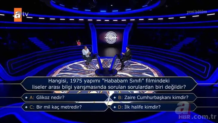 Milyoner'e damga vuran yarışmacı: Bu soruda elenmek marifet ister! ''Onur öğrencisi olarak mezun oldum'' dedi ama...