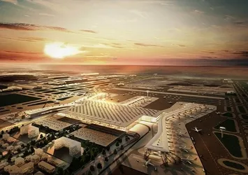 Üçüncü havalimanının yüzde 40'ı tamamlandı