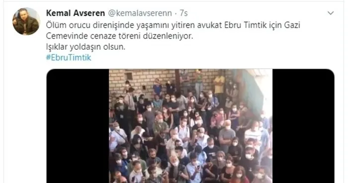 CHP’li Canan Kaftancıoğlu’nun yardımcısından skandal Ebru Timtik paylaşımı