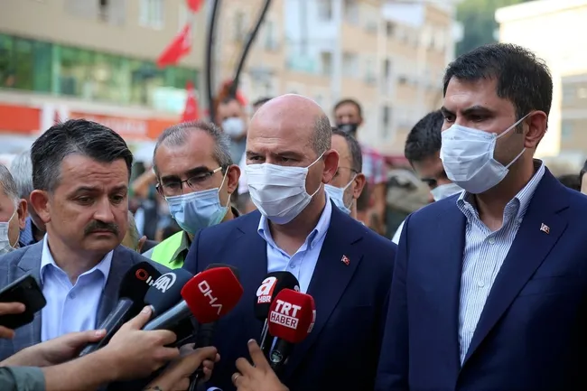 Son dakika: Giresun’da sel felaketi! Bölgeye giden 3 bakan incelemelerde bulundu